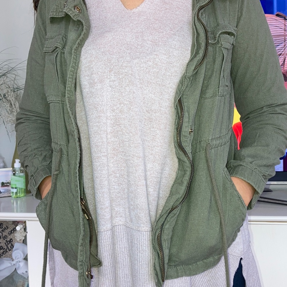 Old navy army green jacket